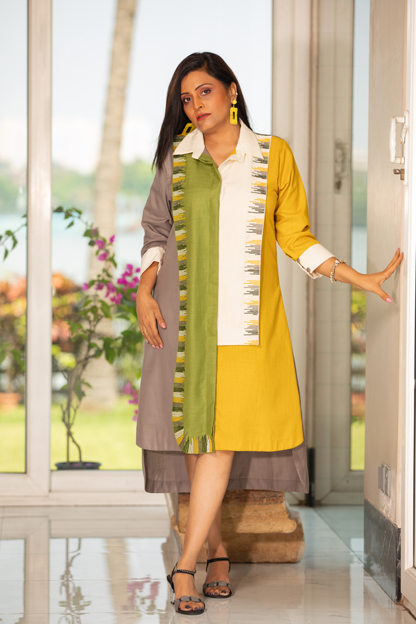 Block & Bold Dress - Image 1