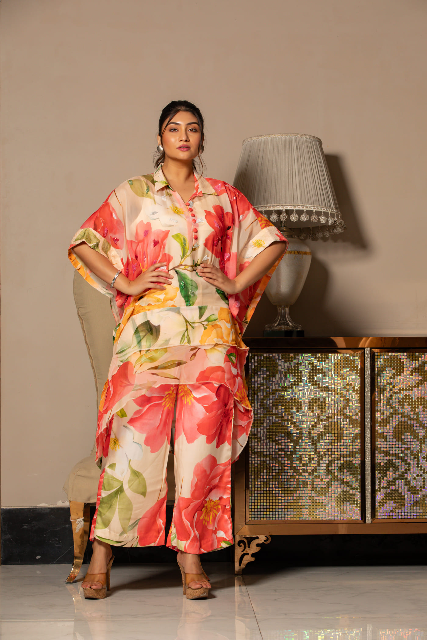 Kaftan charisma Co-Ord Set - Image 2