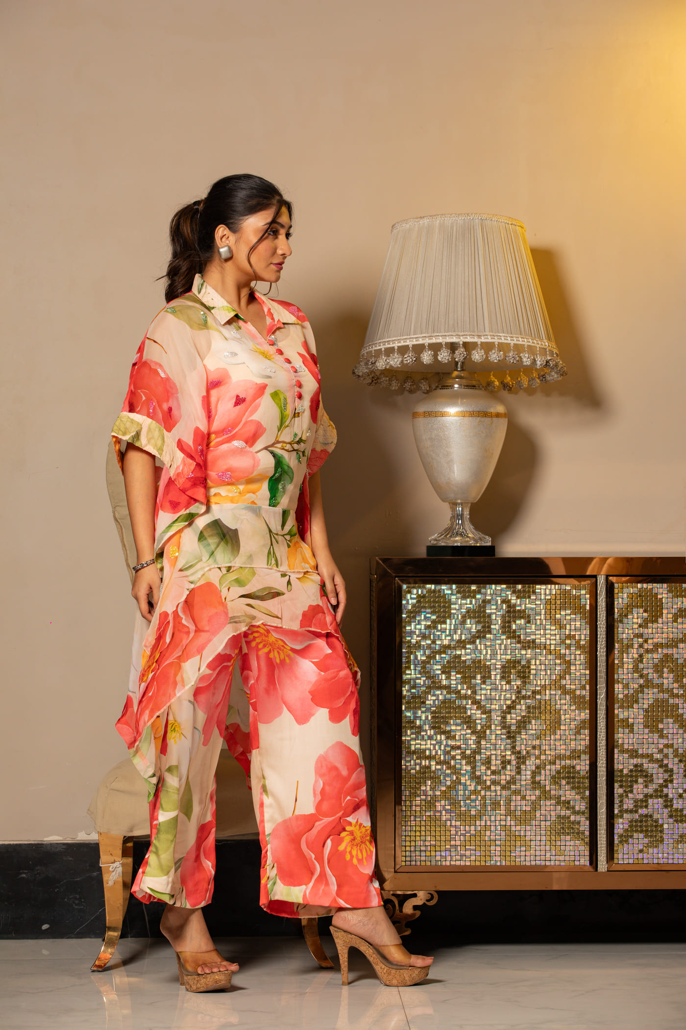 Kaftan charisma Co-Ord Set - Image 1