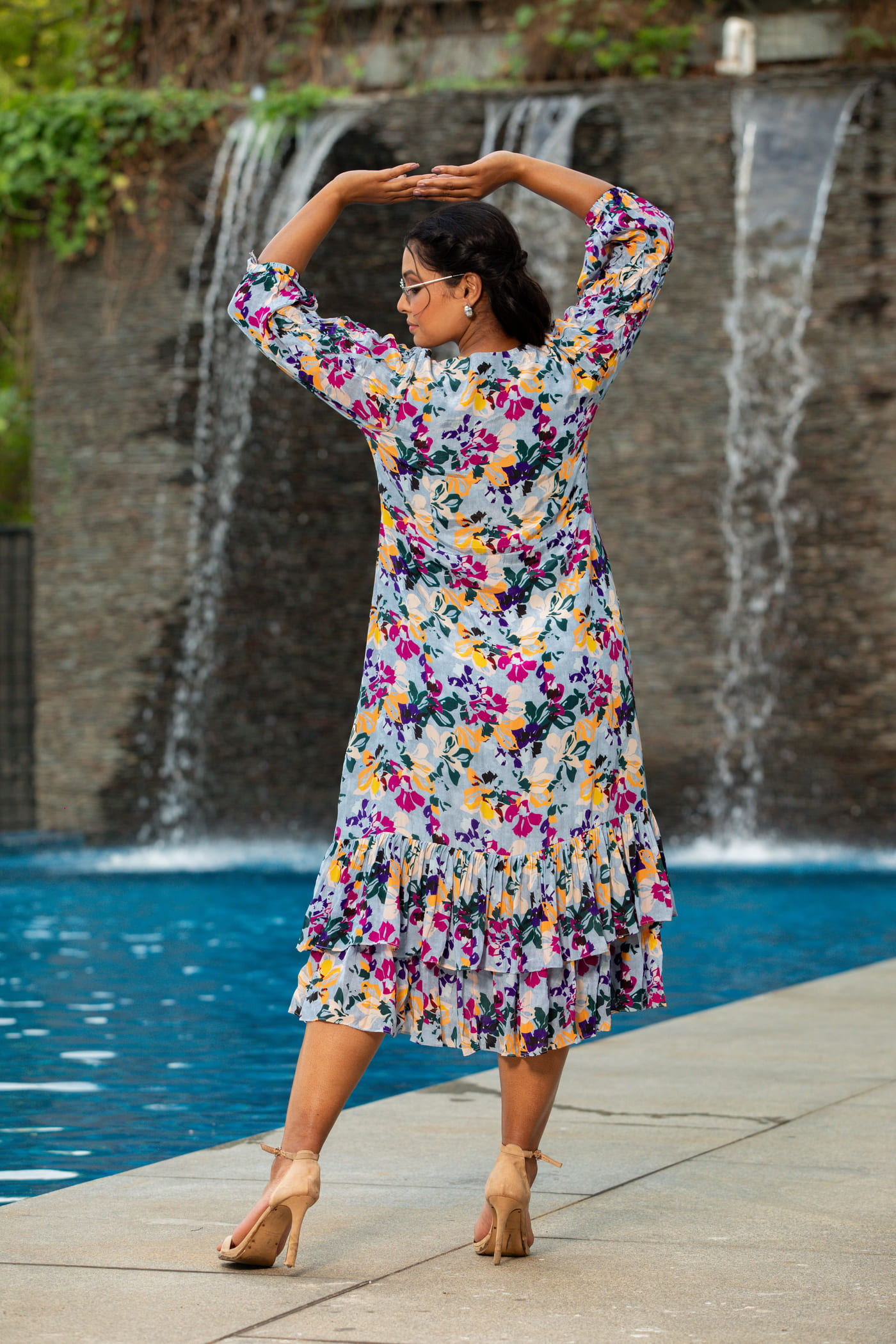 Pretty Pintuck Dress - Image 6