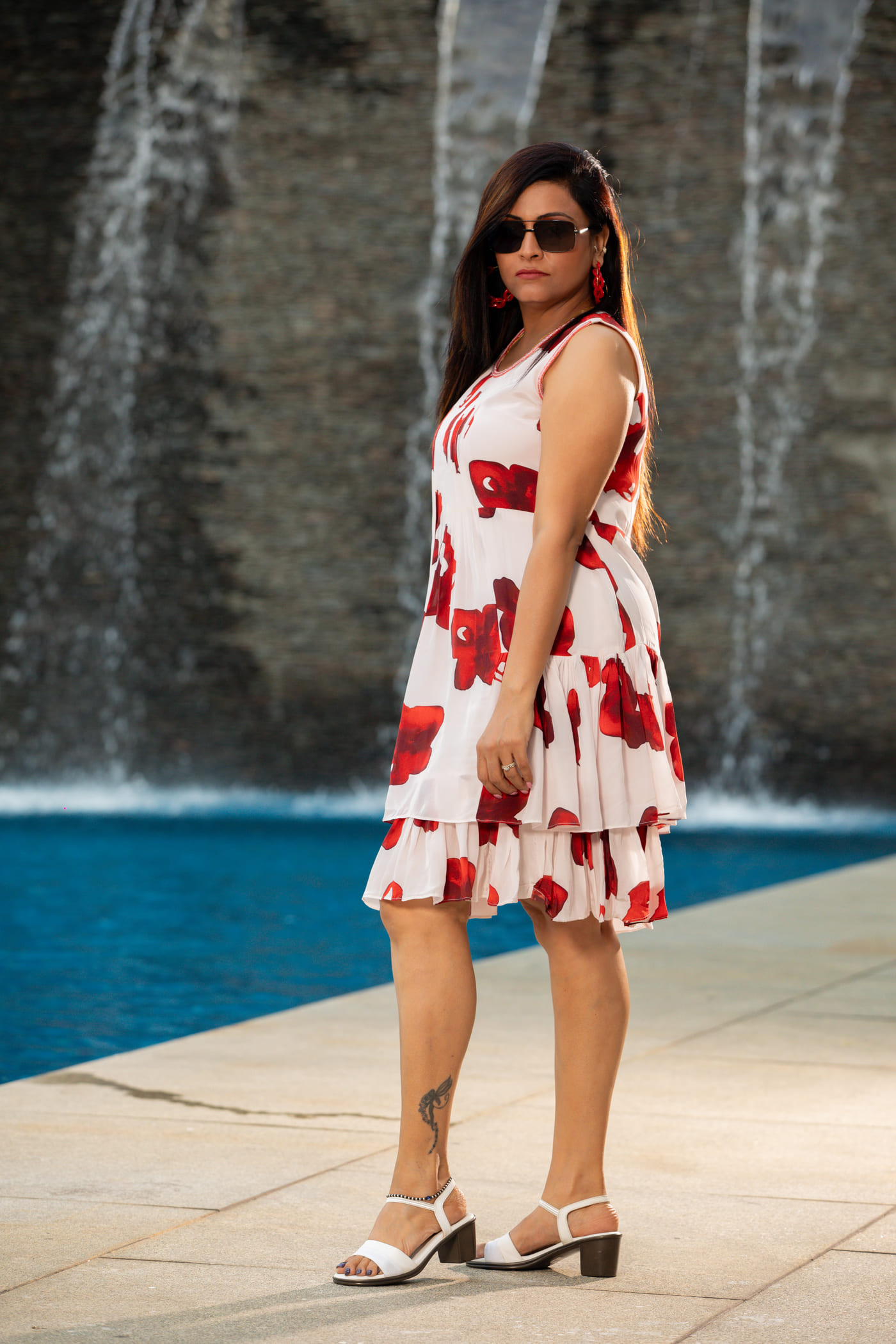Pretty Pintuck Dress - Image 1