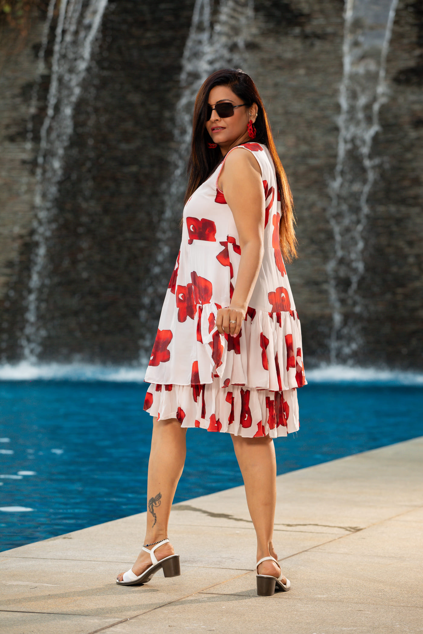 Pretty Pintuck Dress - Image 9