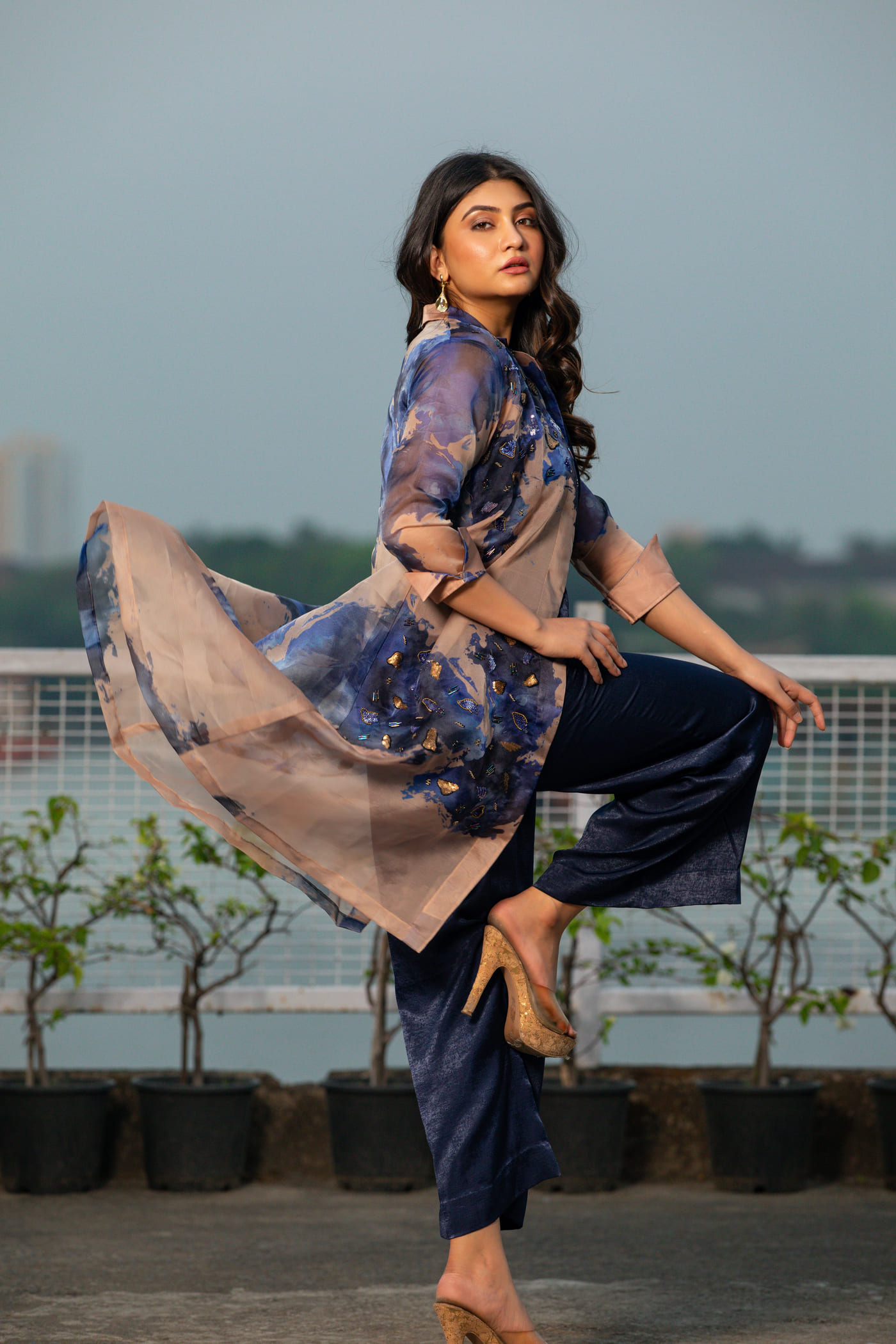 Jewelled Jacket Jumpsuit Set - Image 7