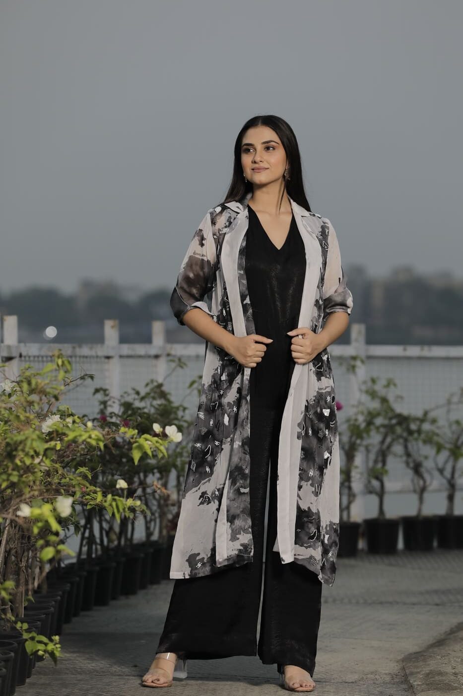 Jewelled Jacket Jumpsuit Set - Image 1