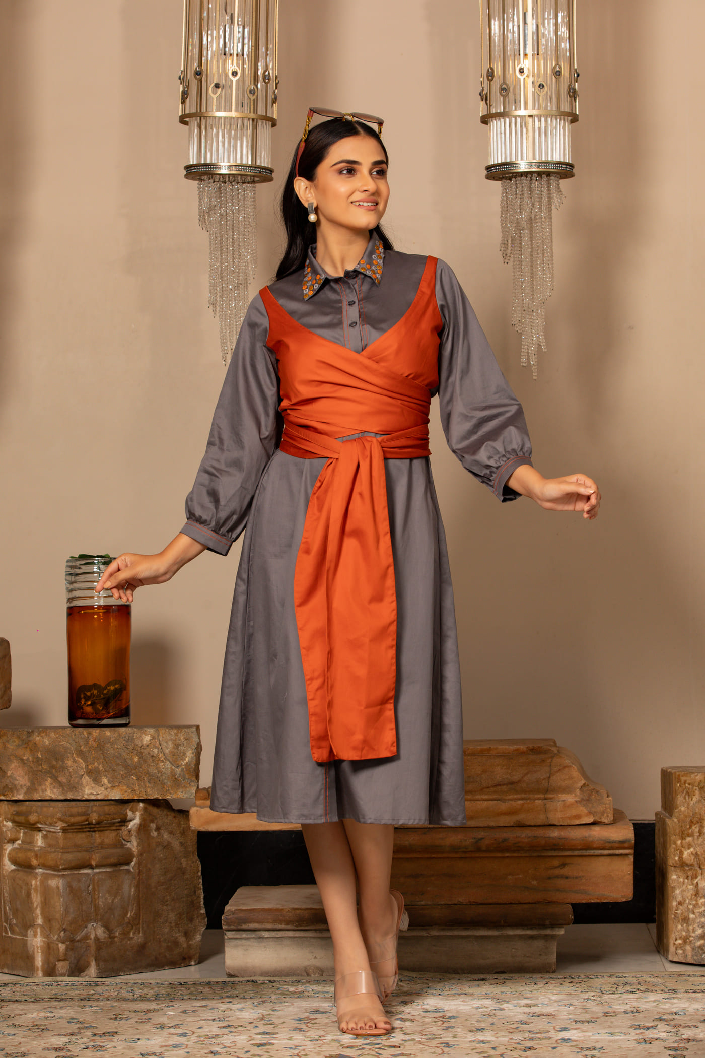 Trendy Tie-Up Dress - Image 7