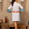 Primrose Pleat Dress - Thumbnail Image 4