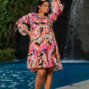 Perky Pleat Dress - Thumbnail Image 3