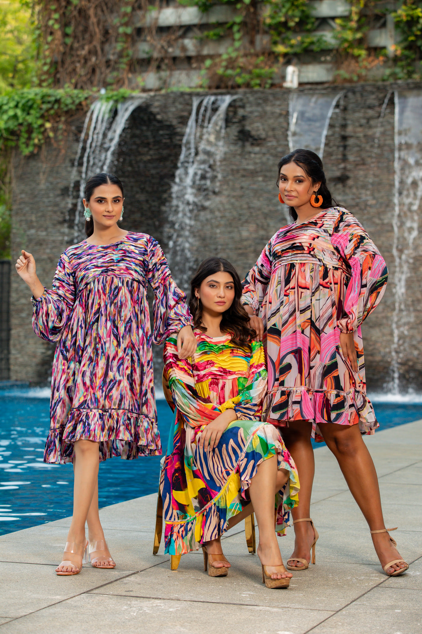 Perky Pleat Dress - Image 11
