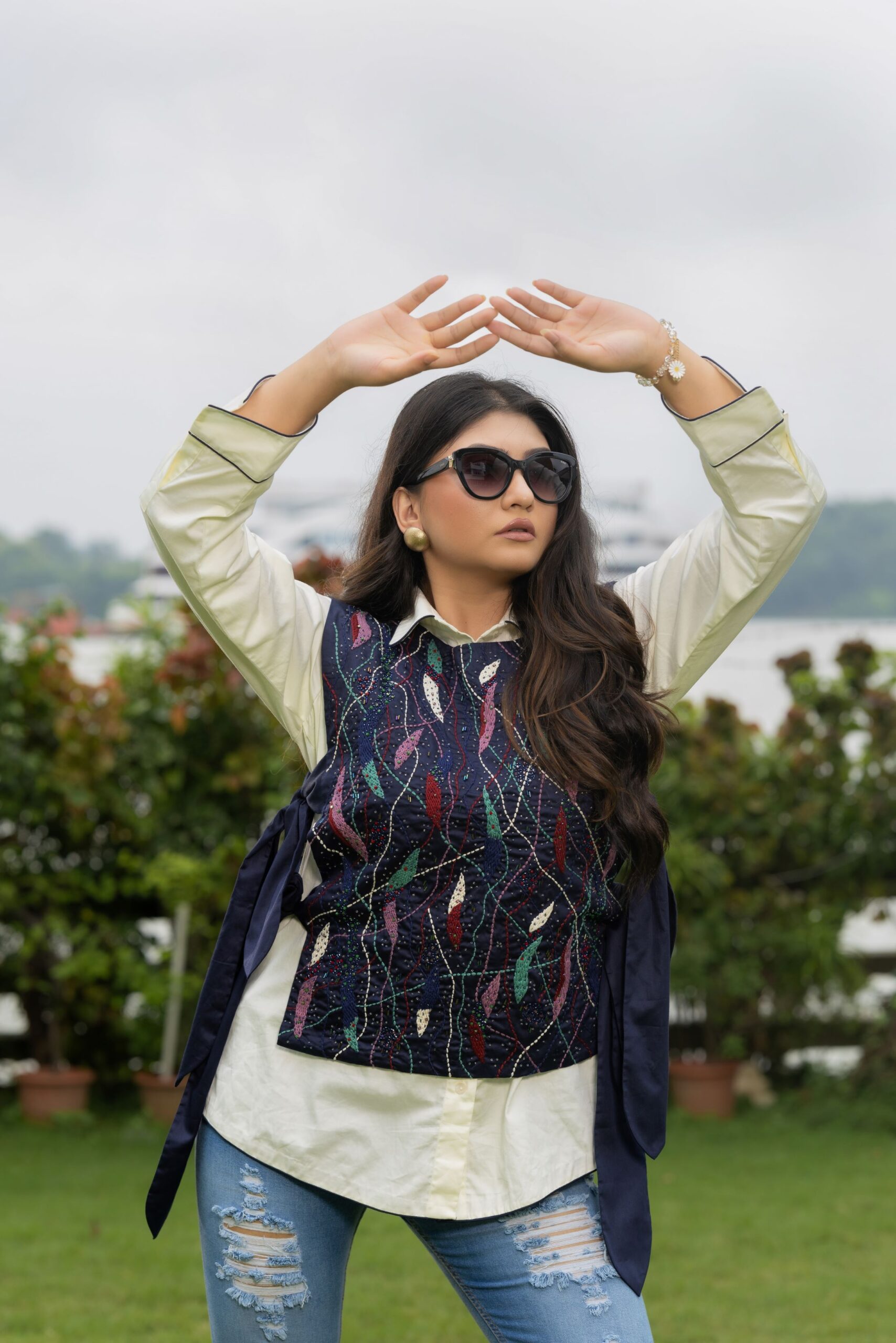 Cosmic Threads Bib Shirt - Image 1