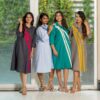 Diagonal Drama Dress - Thumbnail Image 4