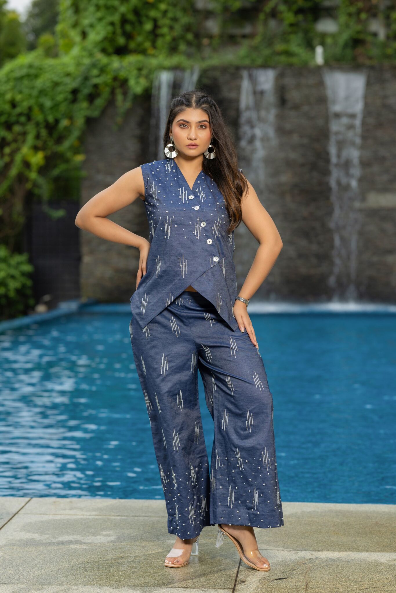 Denim Drift Co Ord Set