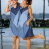 Modern Mosaic Dress - Thumbnail Image 4