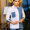Dual Denim Shirt - Thumbnail Image 4