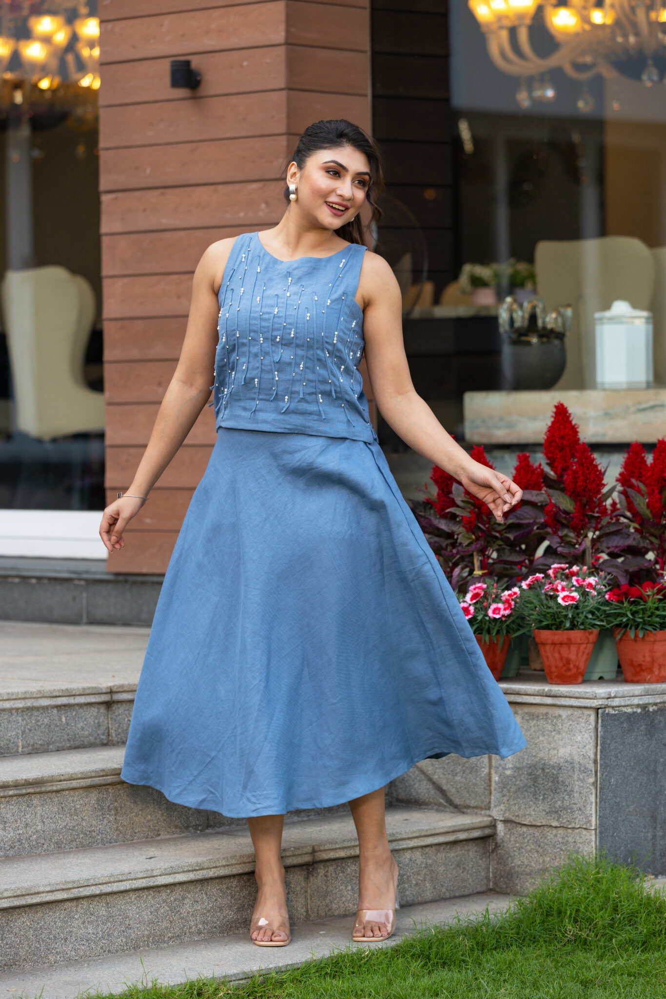 Moon Bloon Skirt Set