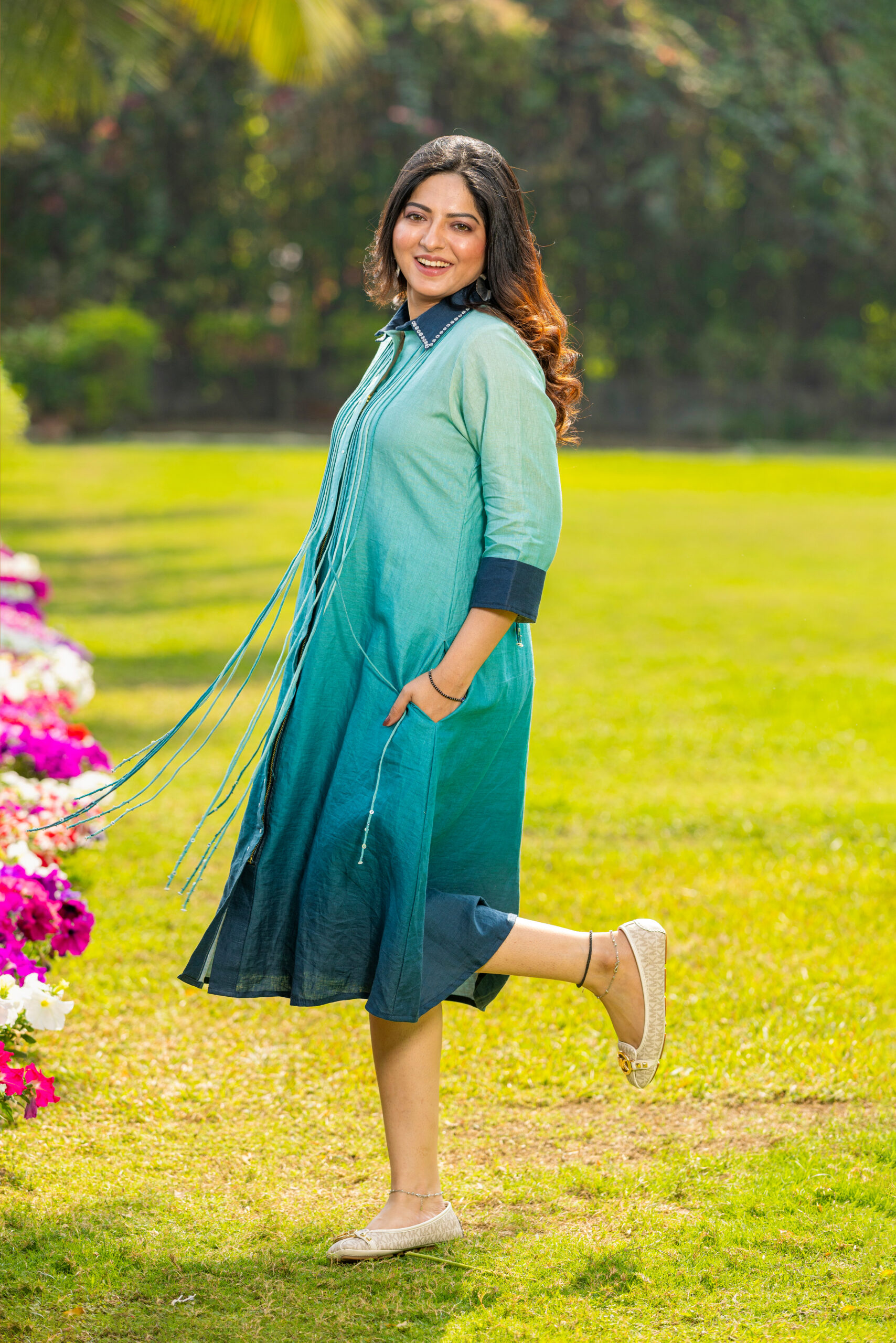 Ocean Ombre Dress - Image 1