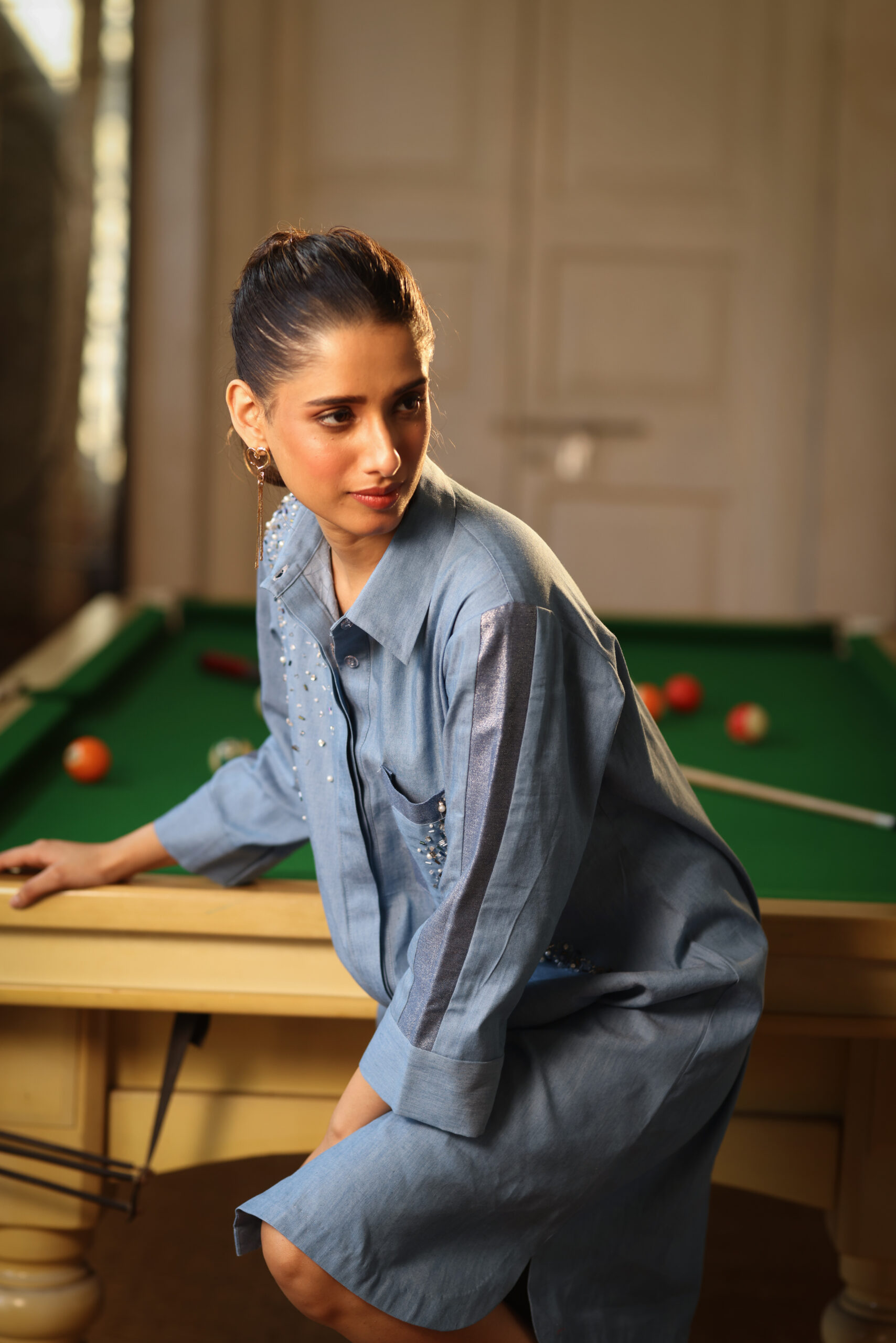 The Stardust Shirt Dress - Image 3