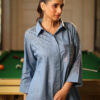 The Stardust Shirt Dress - Thumbnail Image 2