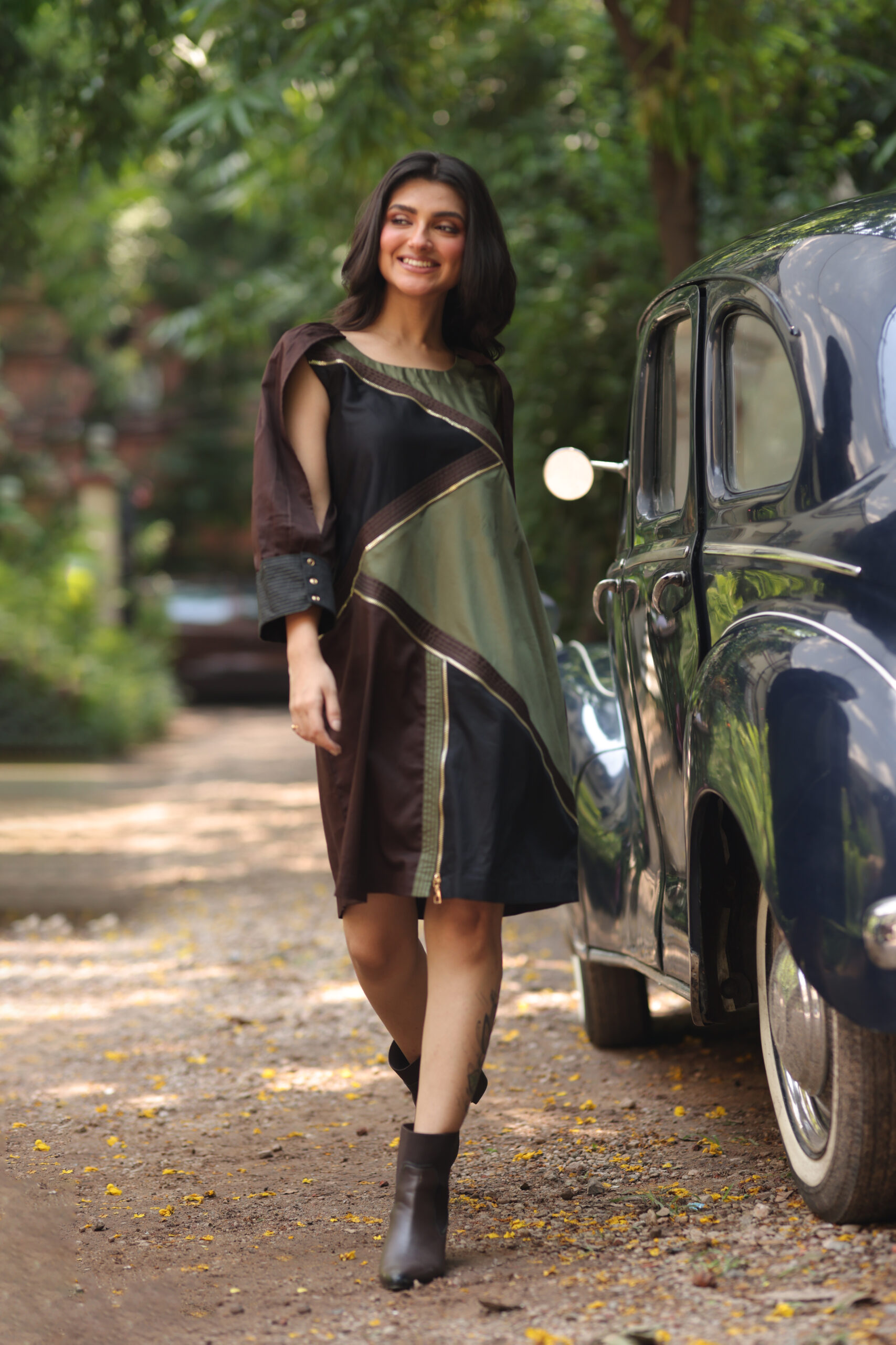 Contour Noir Dress - Image 1