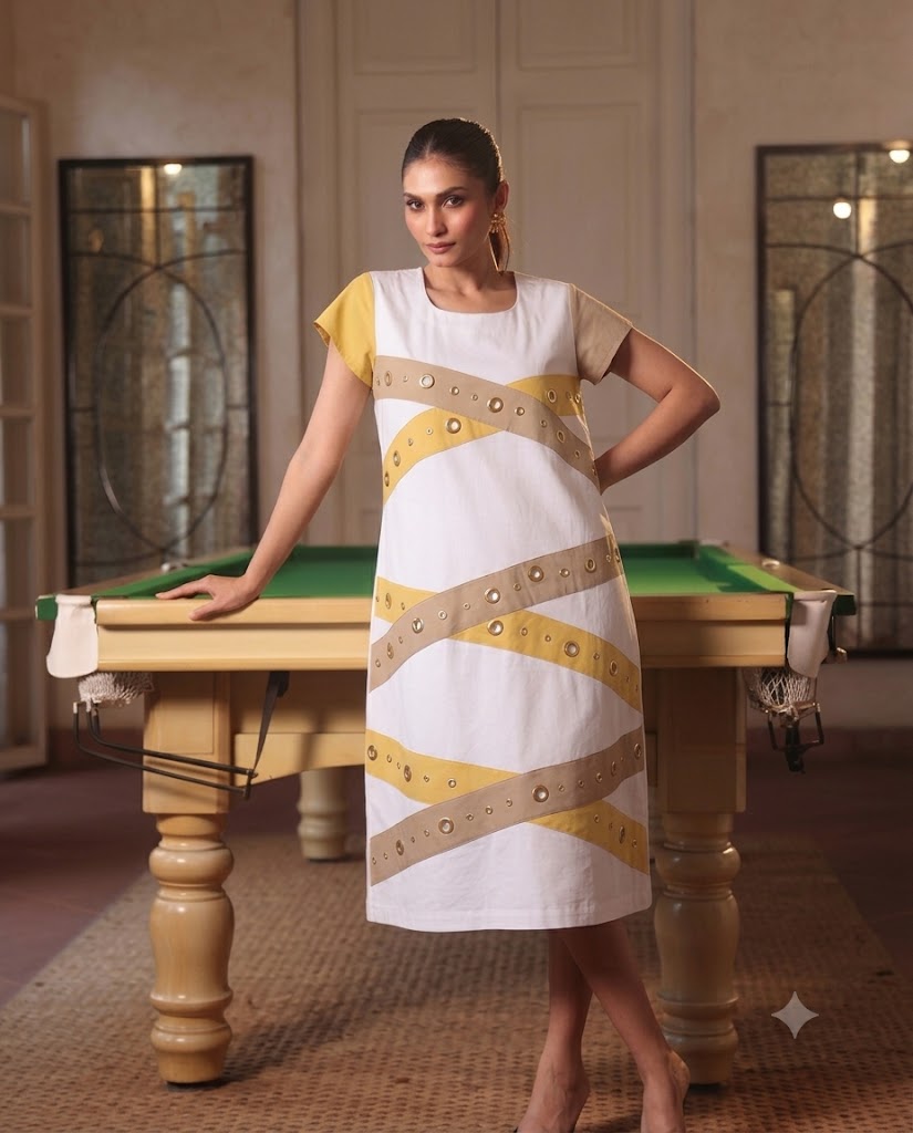 Meridian Eyelet Dress - Image 5