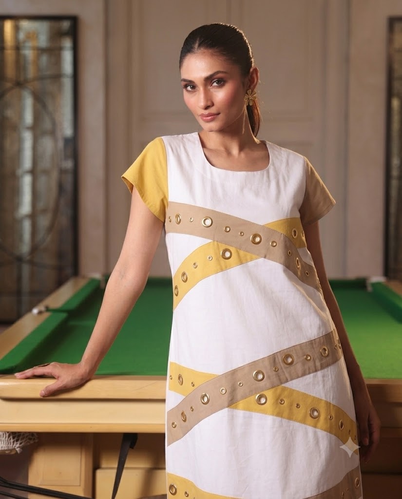Meridian Eyelet Dress - Image 6