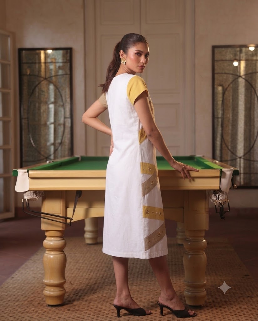 Meridian Eyelet Dress - Image 7