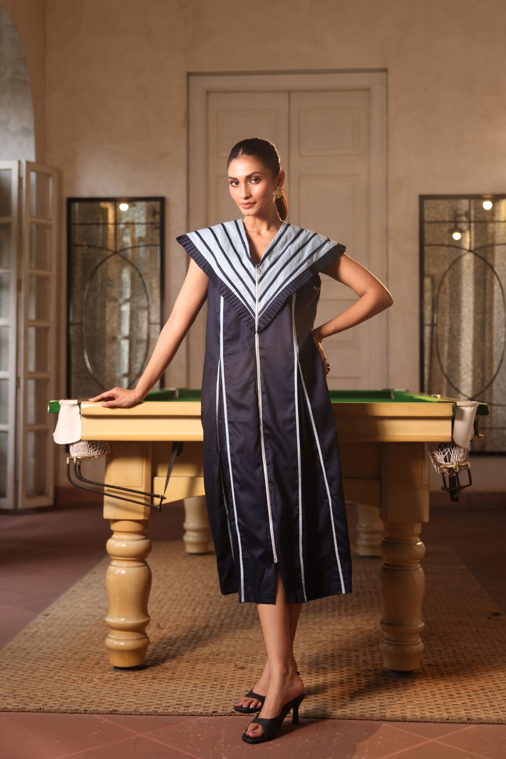 The Verona Collar Dress - Image 1