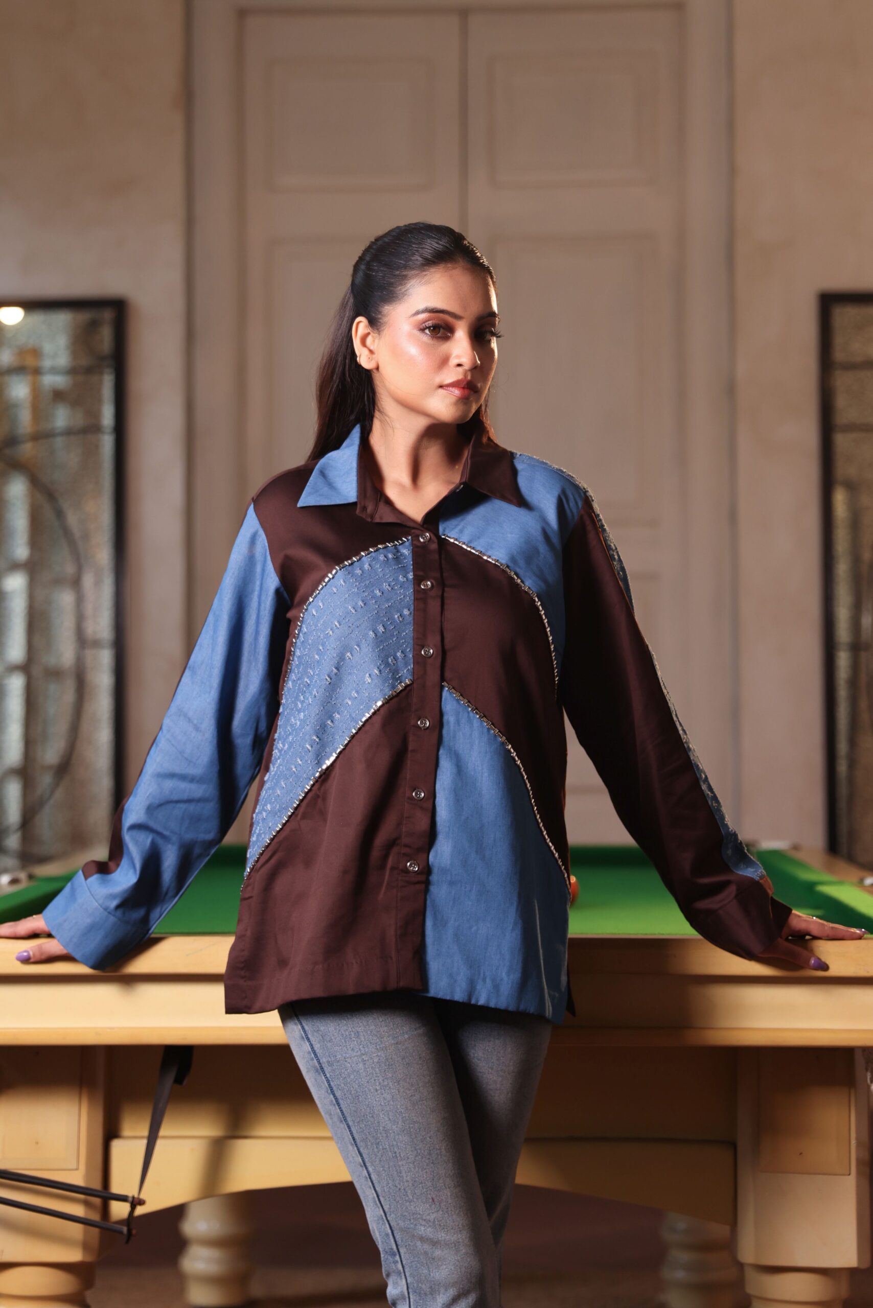 The Azure Facet Shirt - Image 1