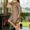 Funky Fish Shirt Dress - Thumbnail Image 2