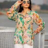 Mystic Mist Organza Shirt - Thumbnail Image 1